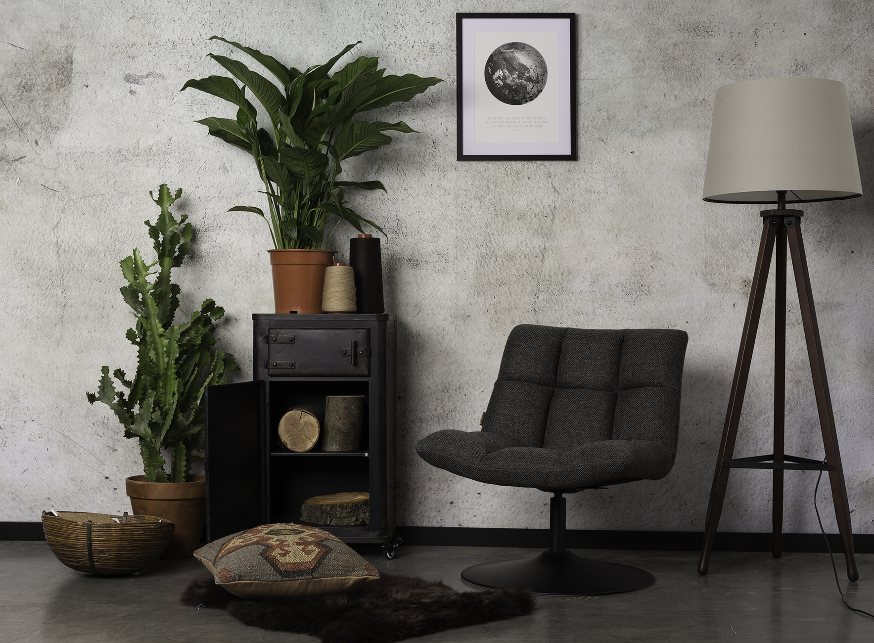 Bar lounge chair van dutchbone – wortelwoods Bar lounge meubelen